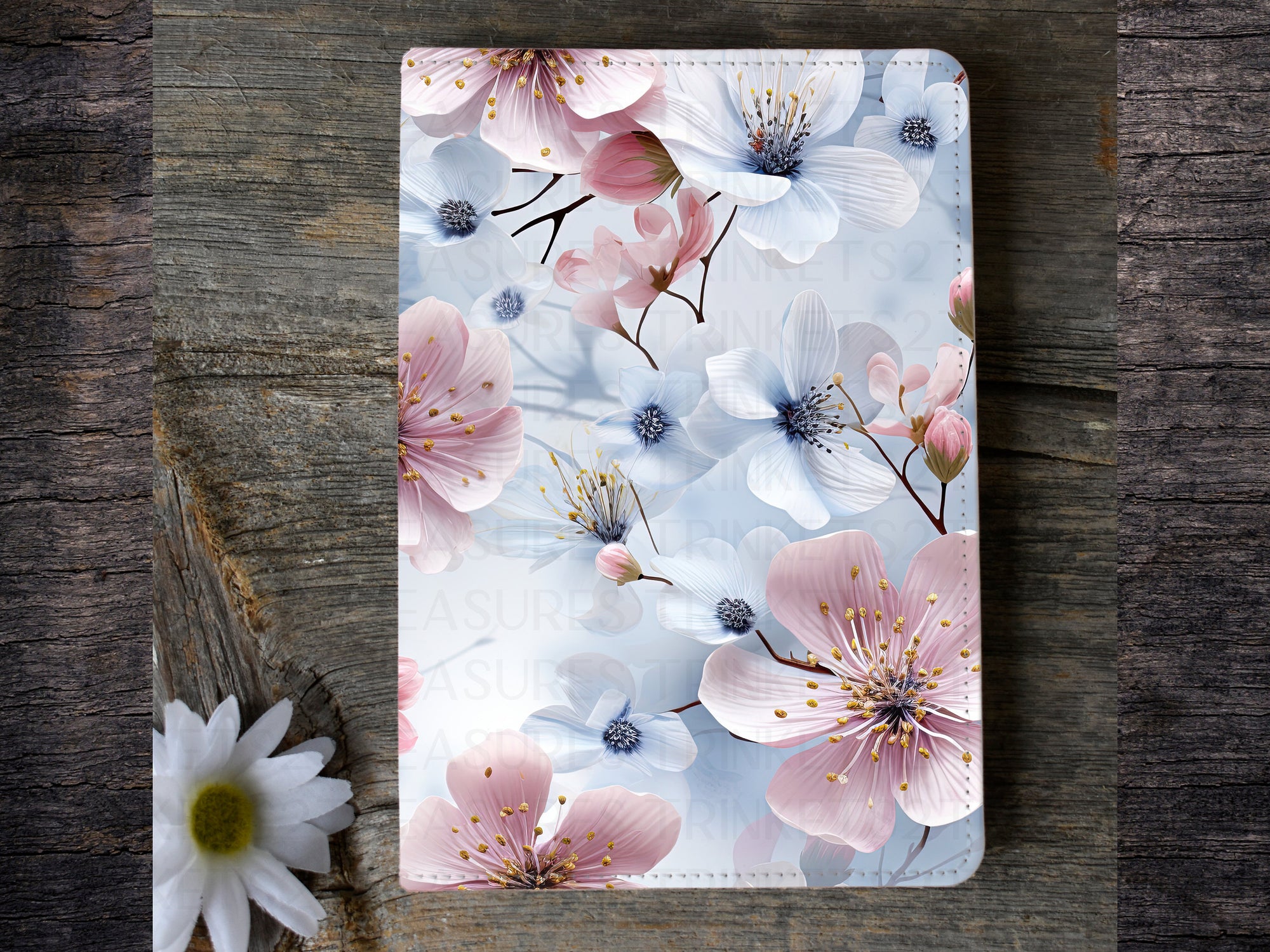 Personalized Journal/Flowers/Keepsake Journal #804