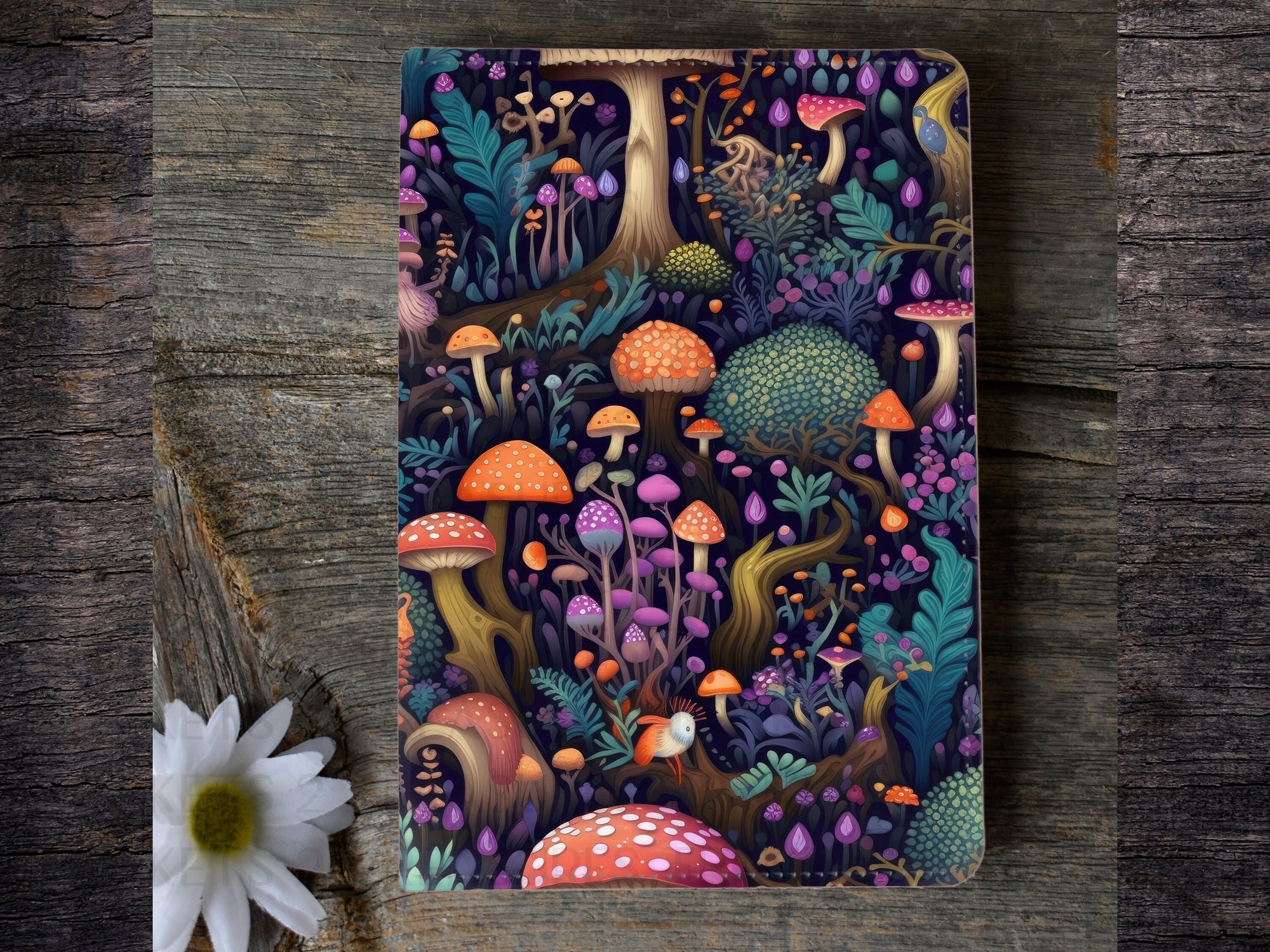 Personalized Journal/Writer's Notebook/Mushrooms/Keepsake Journal #810