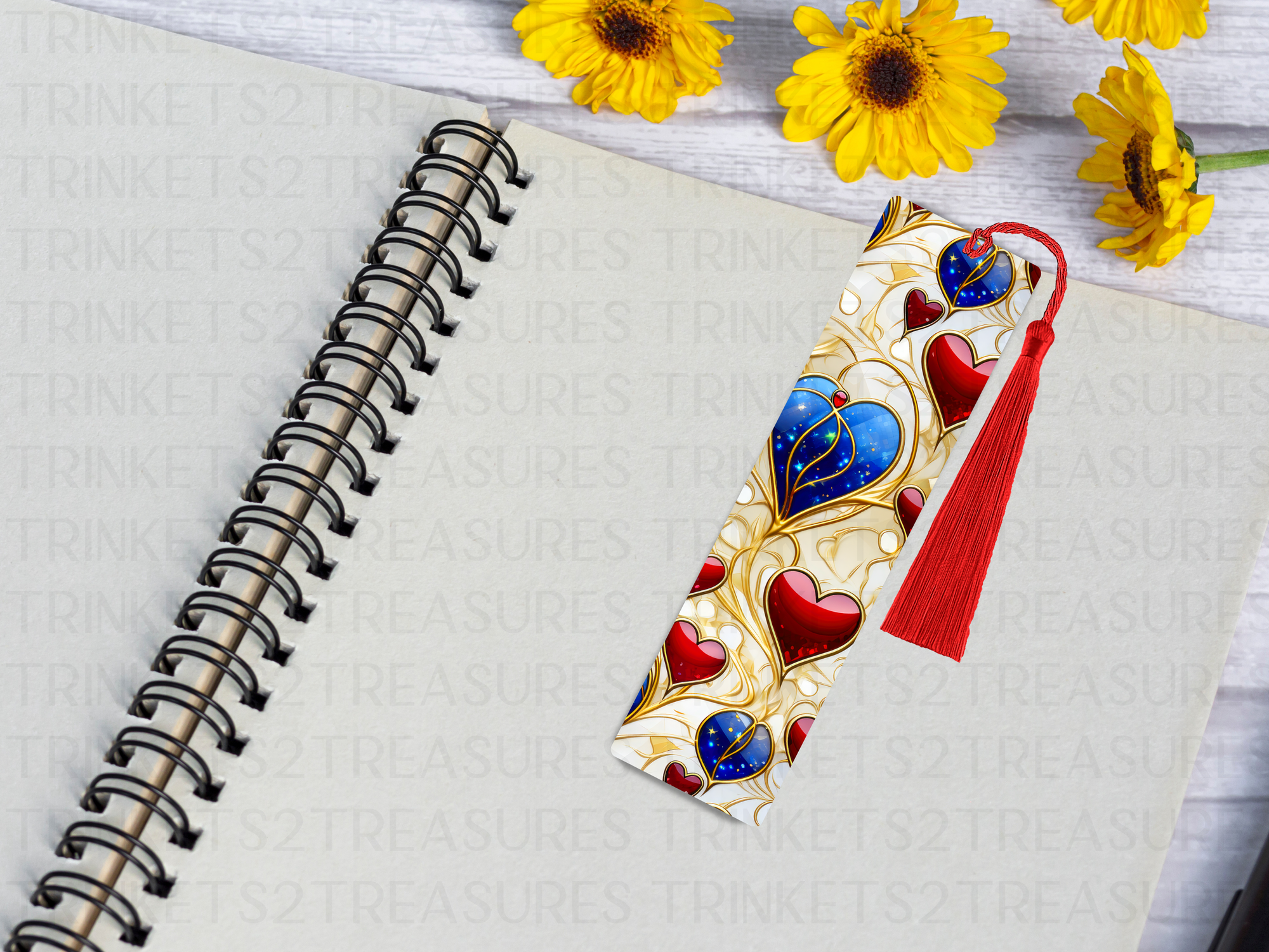 Bookmark and Tassel with Double Sided Sublimation Kingdom Hearts #927