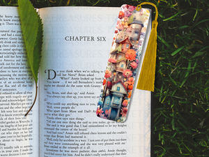 Bookmark and Tassel with Double Sided Sublimation House Tower #913