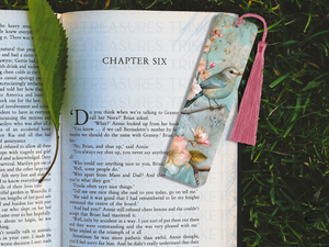 Bookmark and Tassel with Double Sided Sublimation Songbird #925