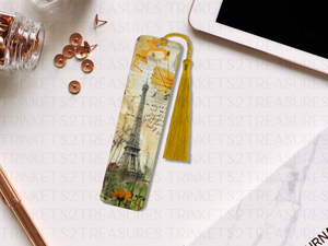 Bookmark and Tassel with Double Sided Sublimation Paris #901