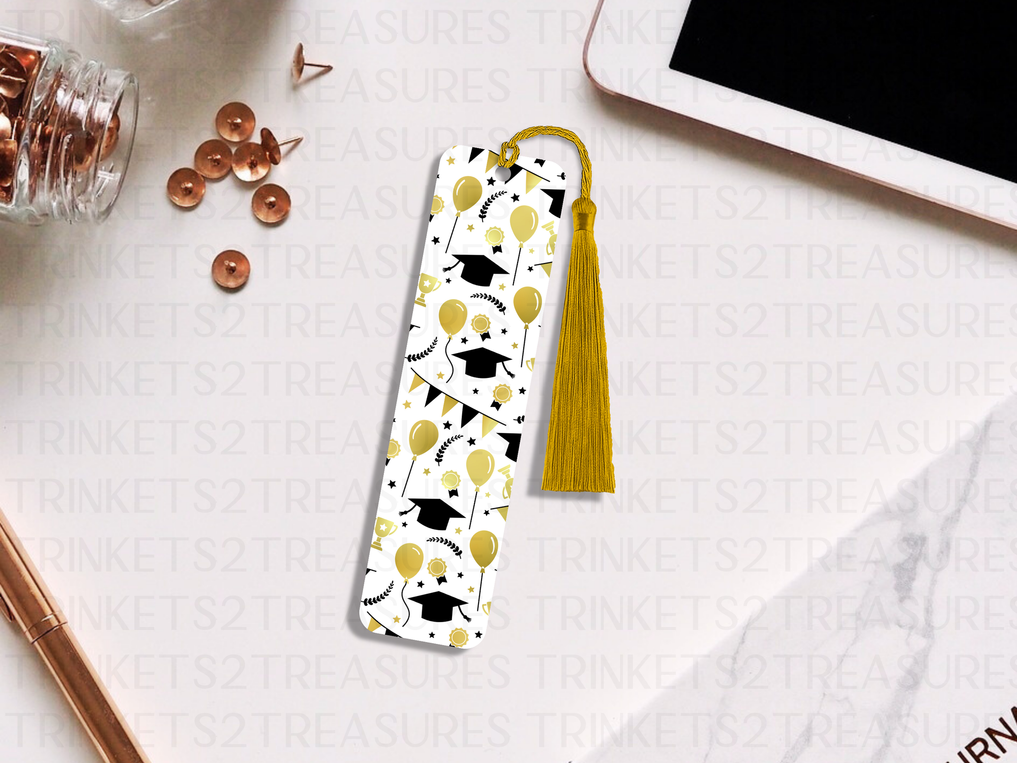 Bookmark and Tassel with Double Sided Sublimation Graduation #931