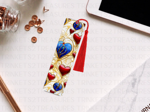 Bookmark and Tassel with Double Sided Sublimation Kingdom Hearts #927