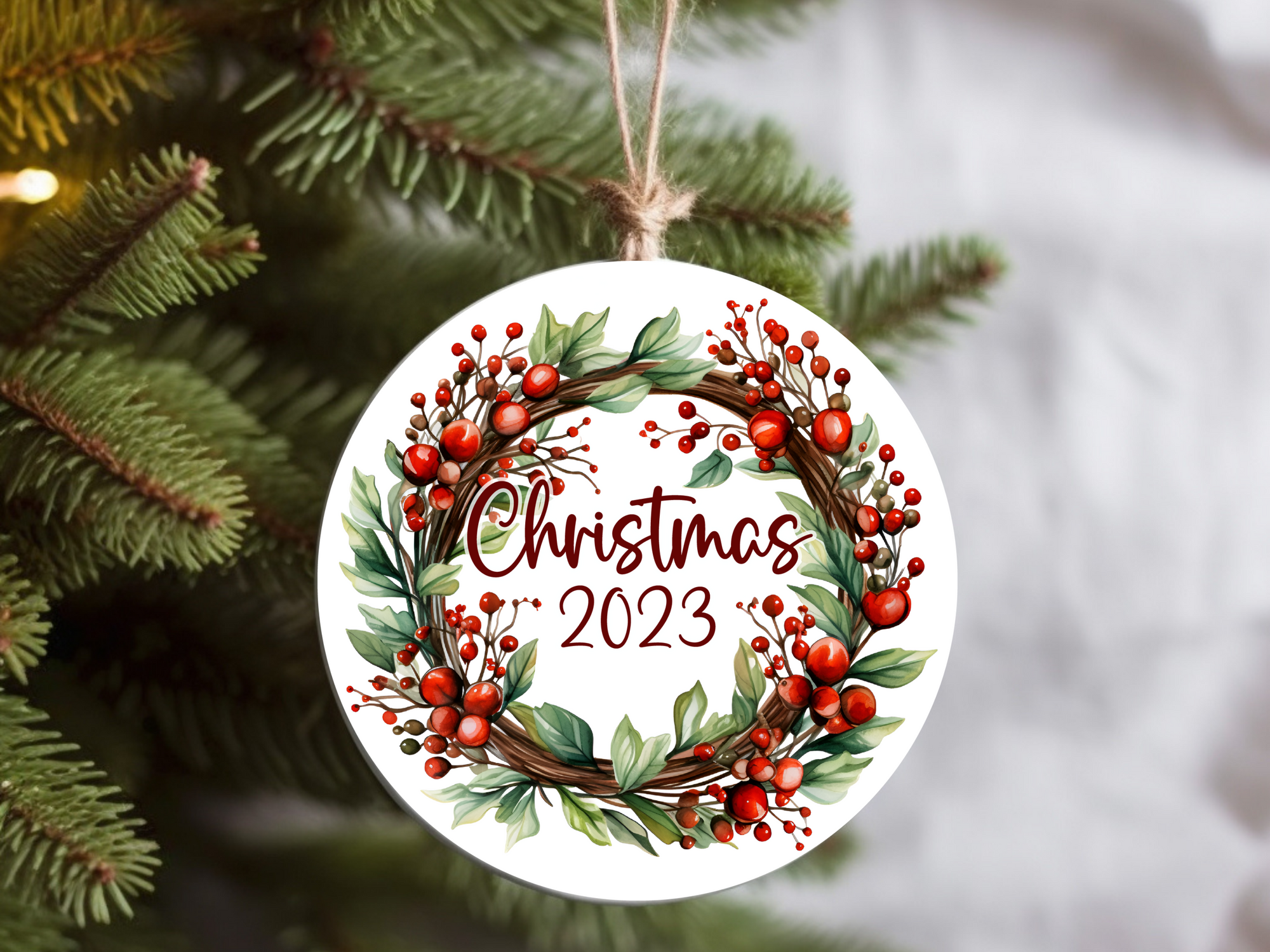 3" Ceramic Christmas 2023 #415