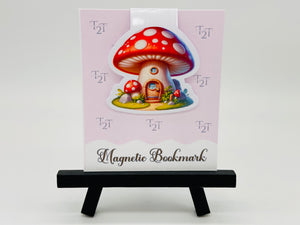 Magnetic Bookmarks Whimsical Mushrooms #2005