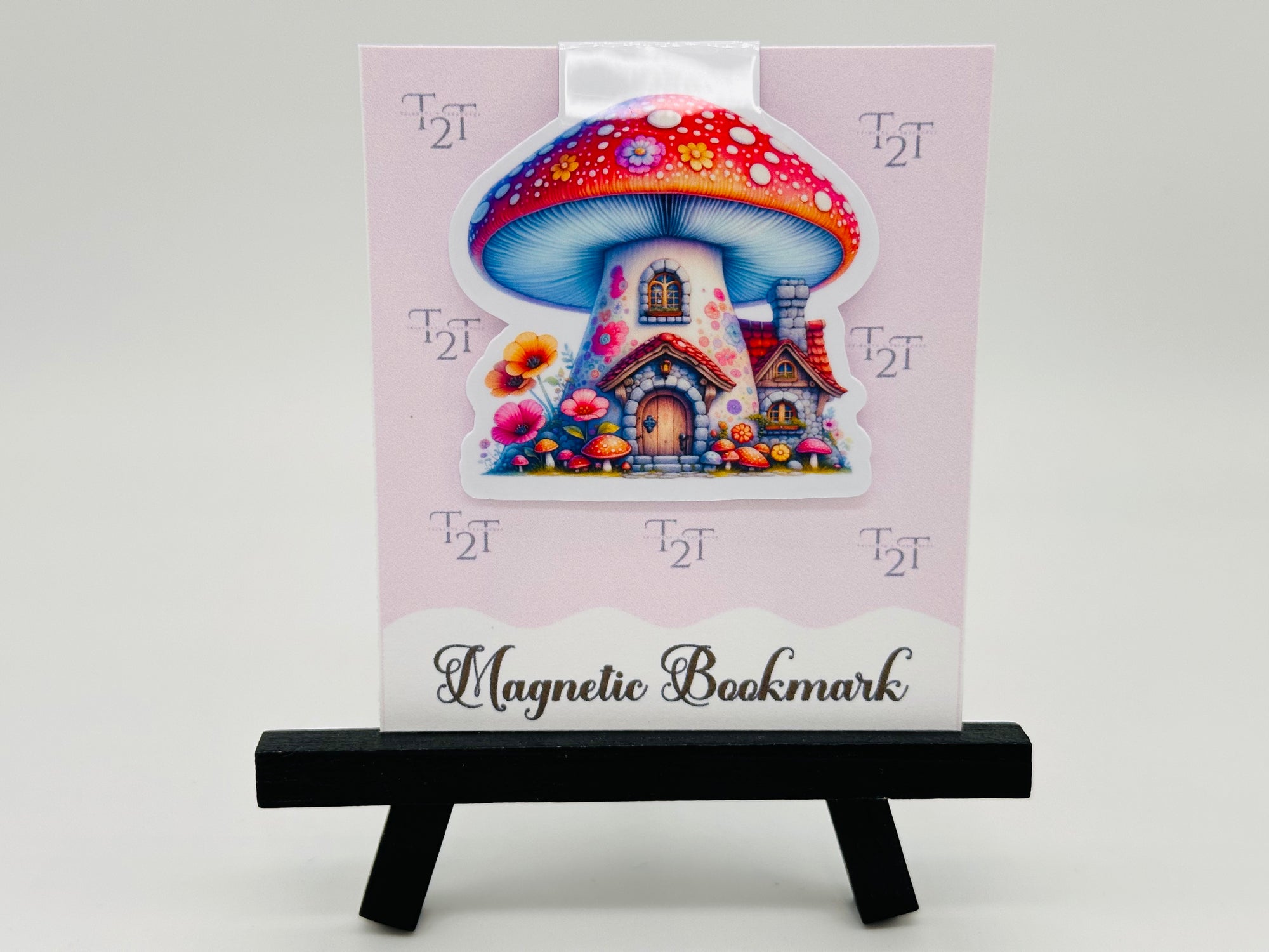 Magnetic Bookmarks Whimsical Mushrooms #2005