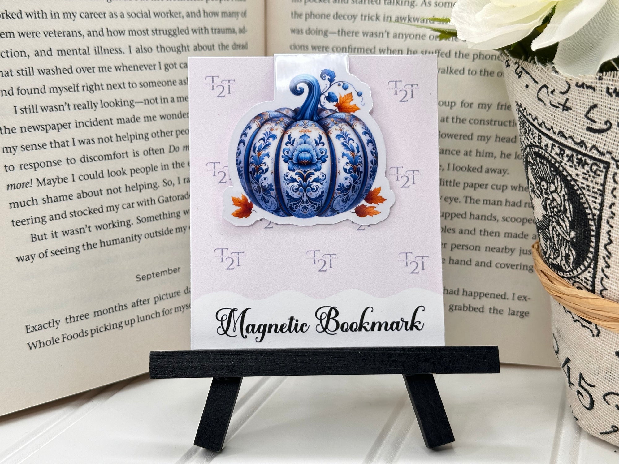 Magnetic Bookmarks Pumpkin Patch #2013