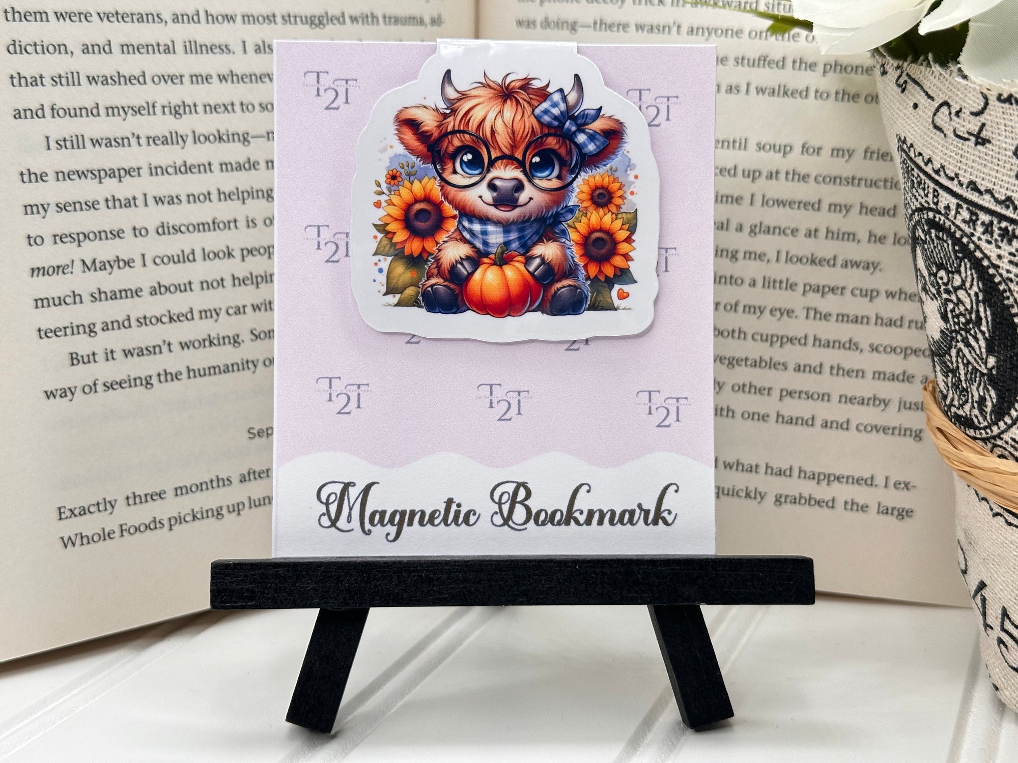 Magnetic Bookmarks Highland Cows #2011