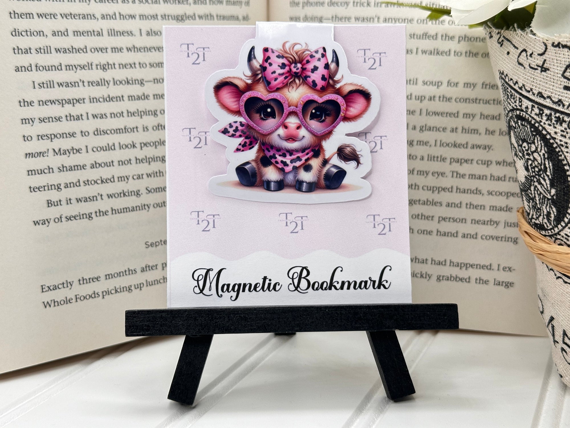 Magnetic Bookmarks Highland Cows #2011