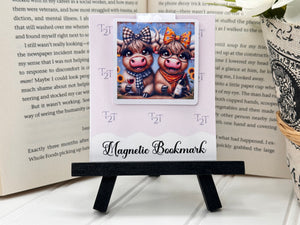 Magnetic Bookmarks Highland Cows #2011