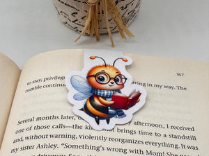 Magnetic Bookmarks Bee Happy #2012