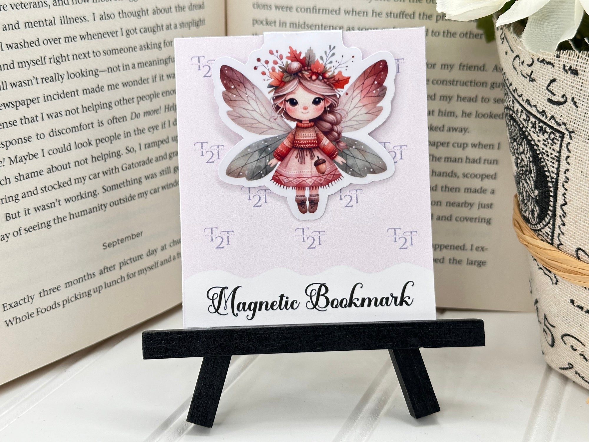 Magnetic Bookmarks Whimsical Fairies #2014