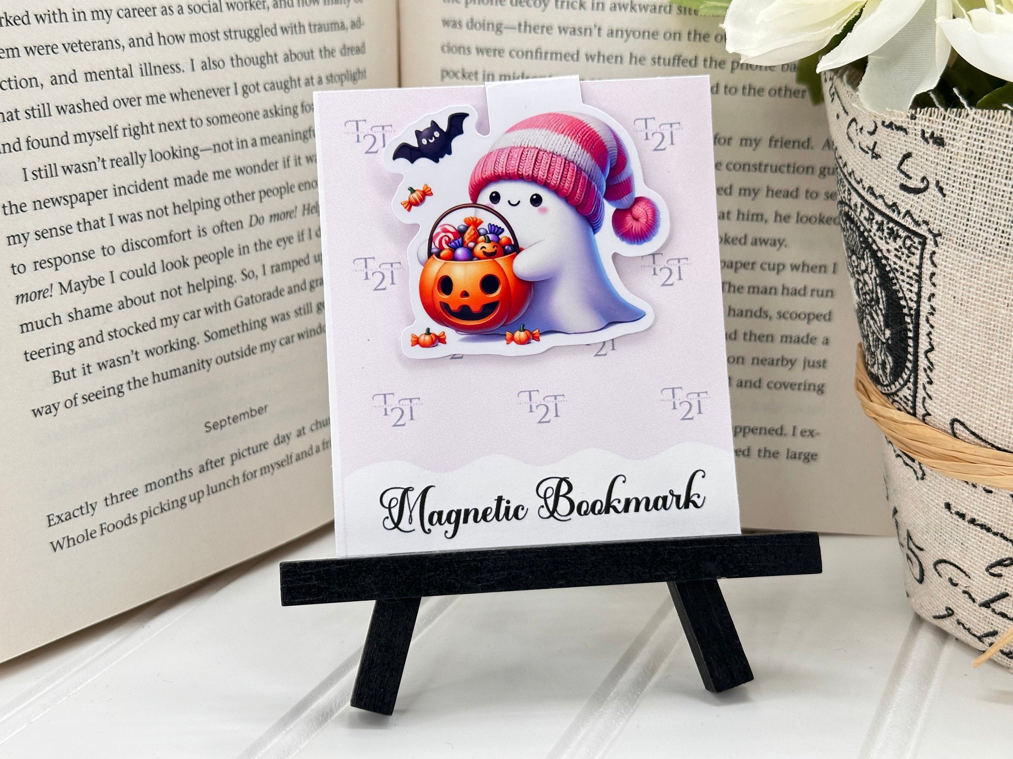 Magnetic Bookmarks Halloween Fun #2015