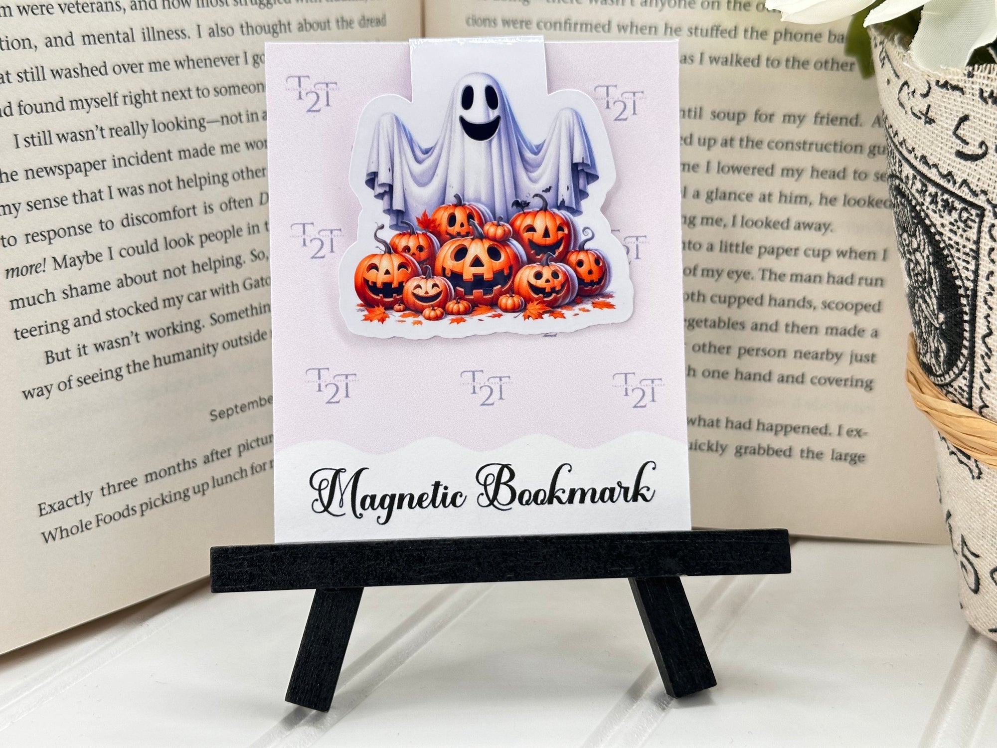 Magnetic Bookmarks Halloween Fun #2015