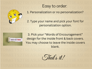 Personalized You are Enough Wood Notebook #1014