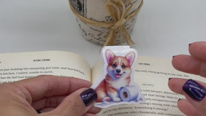 Magnetic Bookmarks Corgi Heaven #2006